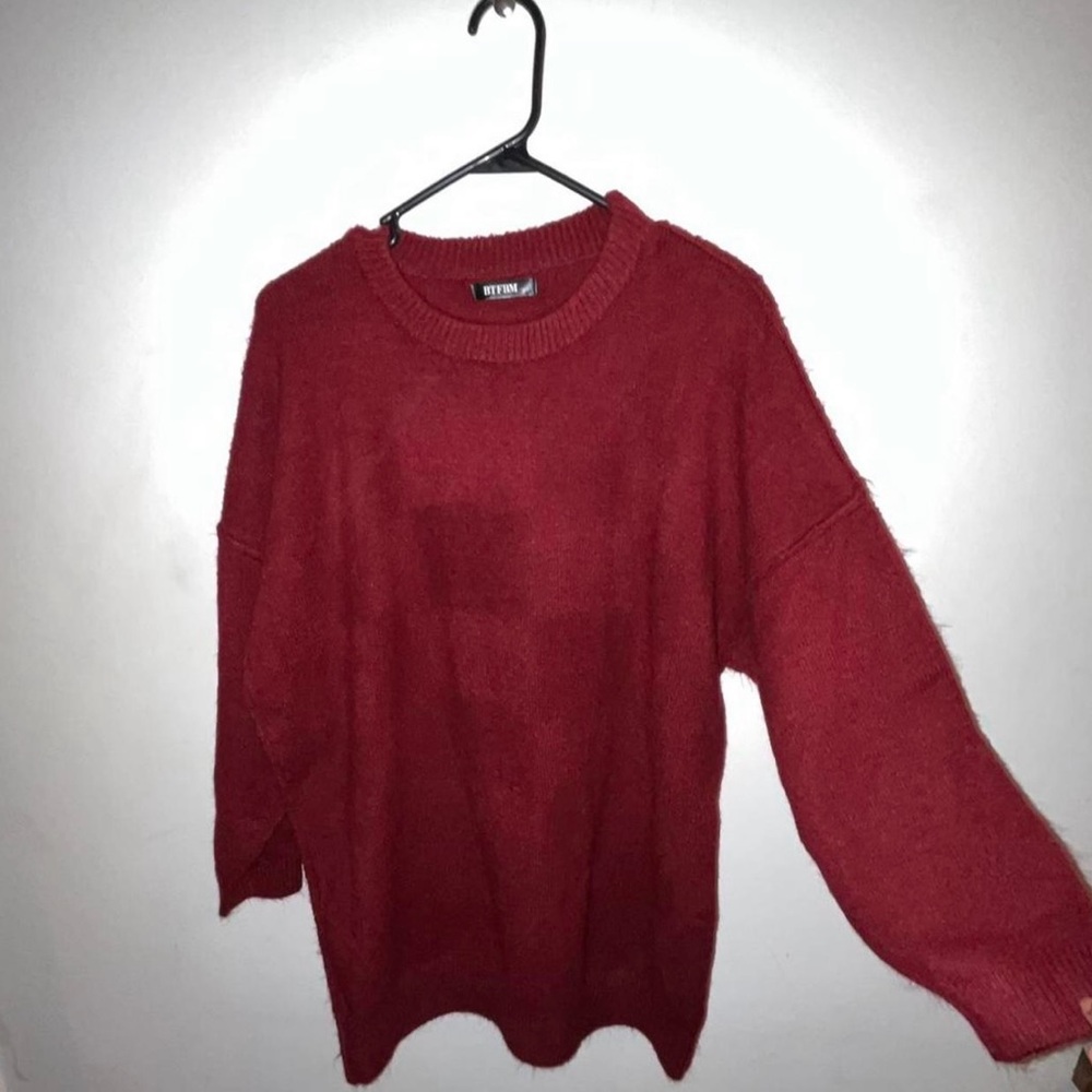 OVERSIZED SWEATER DRESS